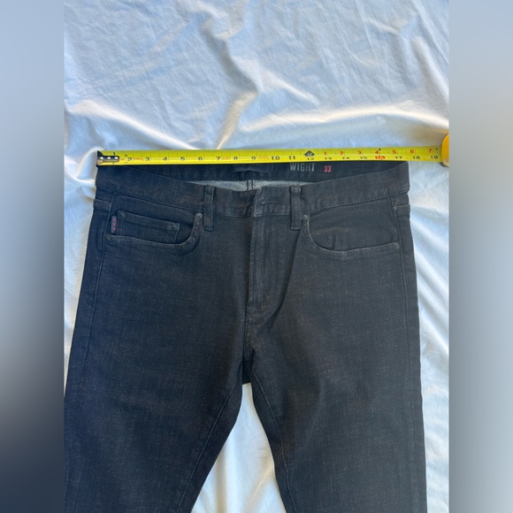 John Varvatos Black Skinny Jeans Sleek Modern Design - Picture 6 of 11